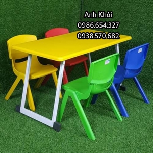 Bàn mầm non nhựa  PP BG02