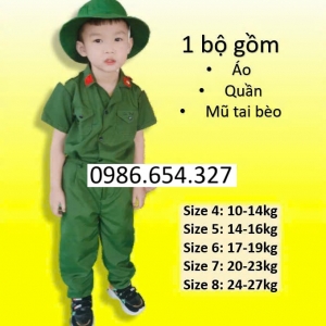 Bộ trang phục bộ đội 