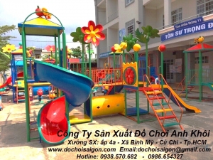 Cầu trượt liên hoàn 090