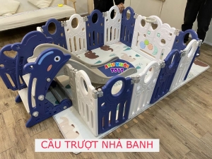 Nhà banh cầu trượt