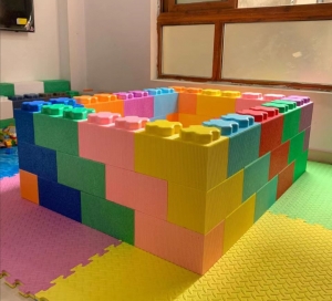 Lego xốp 2 bông hoa