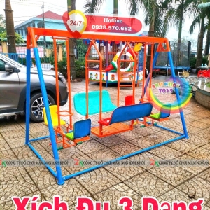 Xích đu 3 dạng 8 chỗ XD04